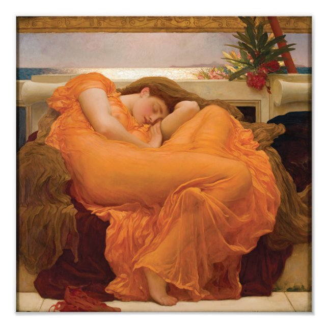 Foto Flamante junio por Frederic Leighton (Frente)