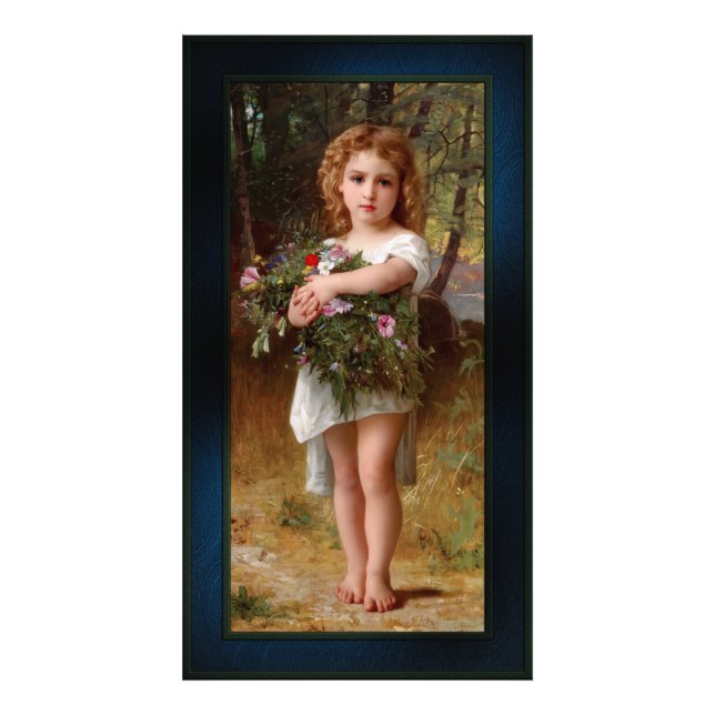 Foto Fleurs De Printemps de William Bouguereau (Frente)
