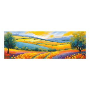 Foto "Fleurs Tranquilles" Amplia Provenza panorámica