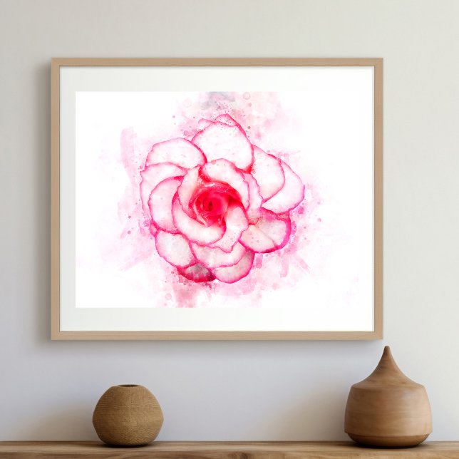 Foto Flor acuarela de Begonia - wb1 (Subido por el creador)