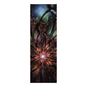 Foto Flor de fantasía fractal suave y delicada