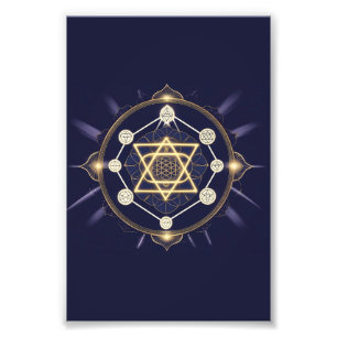 Foto Flor de Infinito — Geometría Sagrada Celestial