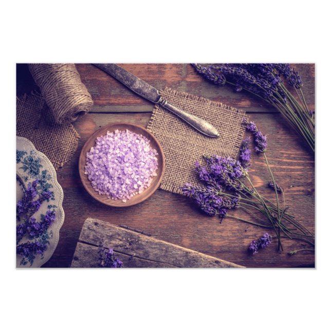 Foto Flor de lavanda (Frente)