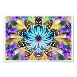 Foto Flor de mariposa abstracta