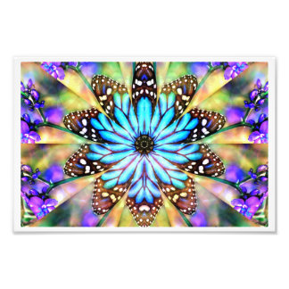 Foto Flor de mariposa abstracta