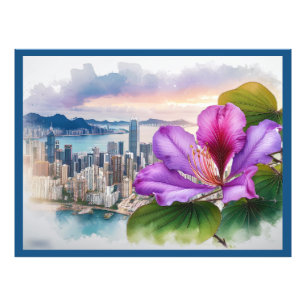 Foto Flor nacional Bauhinia (Hong Kong)  