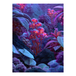 Foto Flora Alienigena Luminosa Rocas