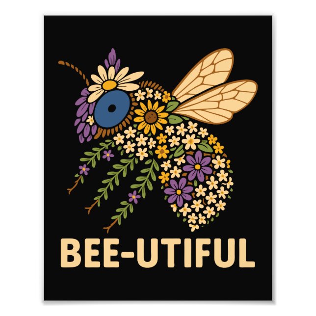 Foto Floral Bee Fusion Bee-Utiful (Frente)