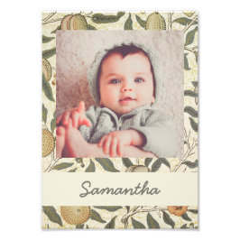 Foto Floral virgen William Morris Fruit Art Nouveau