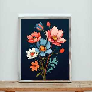 Foto Flores abstractas