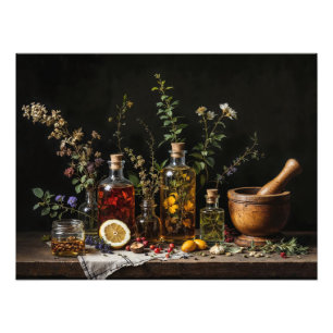 Foto Flores, Botellas Dropper. Wellness botánico