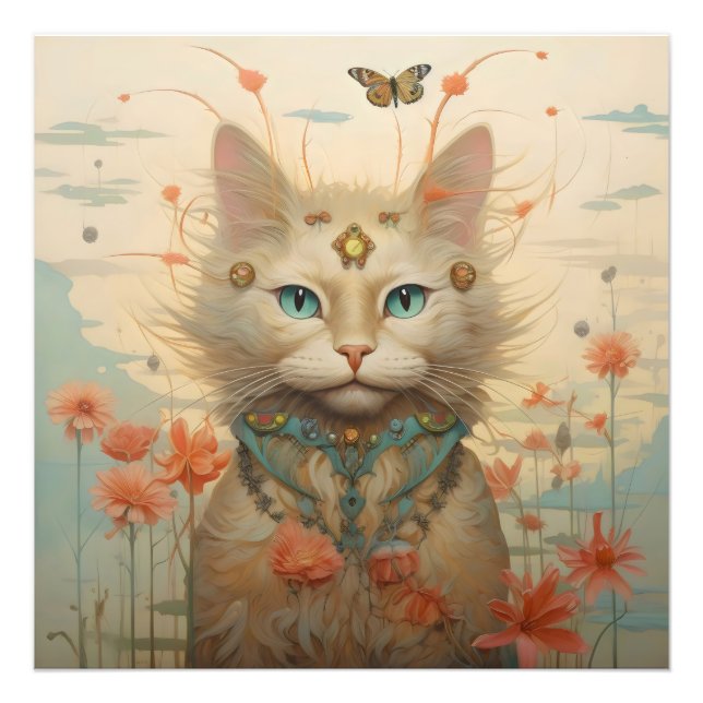 Foto Flores de gato de fantasía (Frente)
