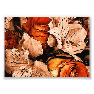 Foto flores de otoño