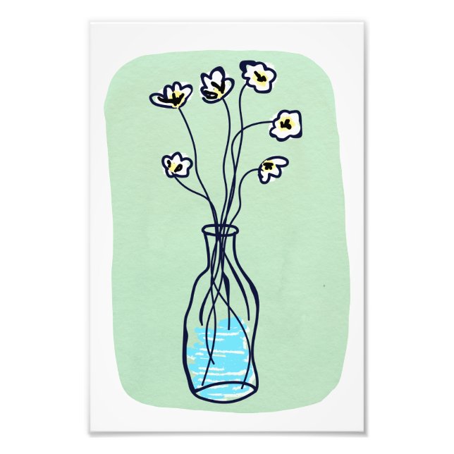 Foto Flores En Un Vase_Green (Frente)