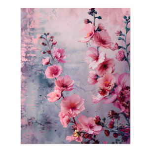Foto Flores rosadas floreciendo 