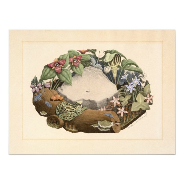 Foto Flores silvestres por Grant Wood (Frente)