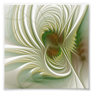Foto Flores suaves y tiernas fantasía fractal