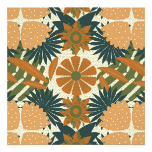 Foto Flores tropicales de selva tropical