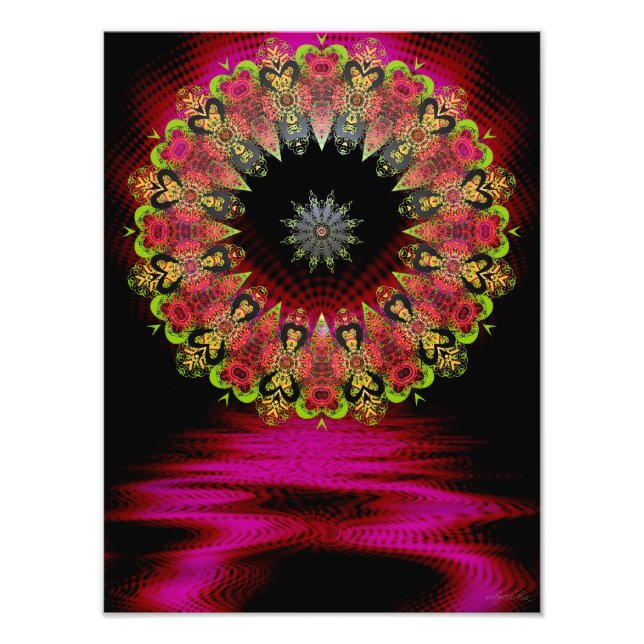 Foto Floretiana Psychedelic Love Art Photo (Frente)