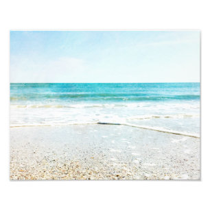Foto Florida Tropical Beach Sand Ocean Waves Shells