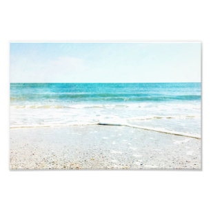 Foto Florida Tropical Beach Sand Ocean Waves Shells