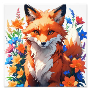 Foto Flower Fox