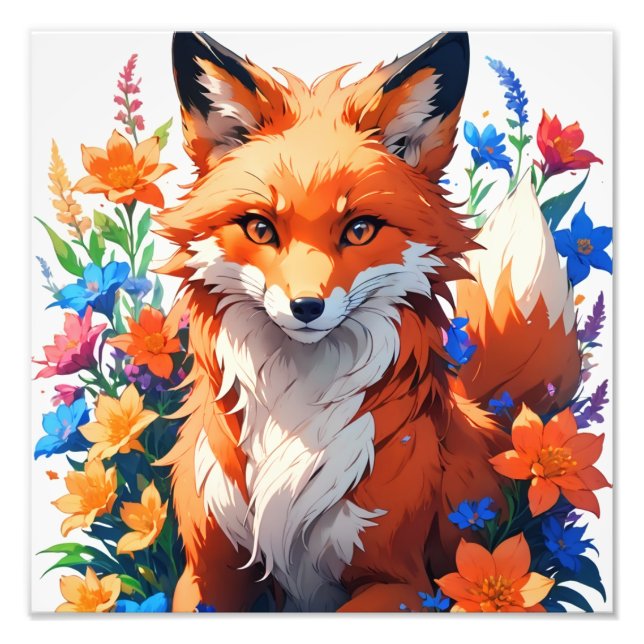 Foto Flower Fox (Frente)