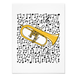 Foto Flugelhorn Musical Notes Hornist Brass Músico