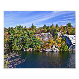Foto Follaje de otoño alrededor del lago Minnewaska