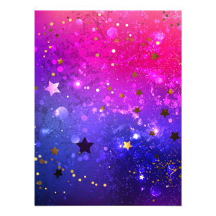 Foto Fondo azul rosa brillante