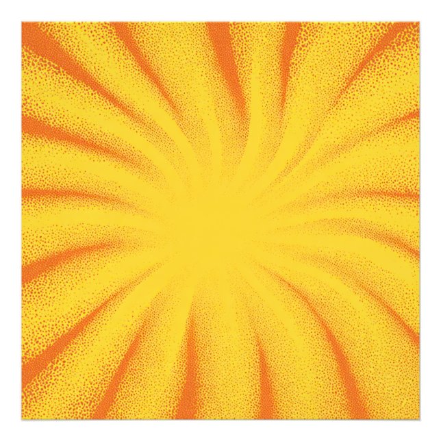 Foto Fondo de explosión de sol amarillo - Textura retro (Frente)