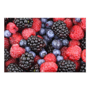 Foto Fondo de frutas del bosque