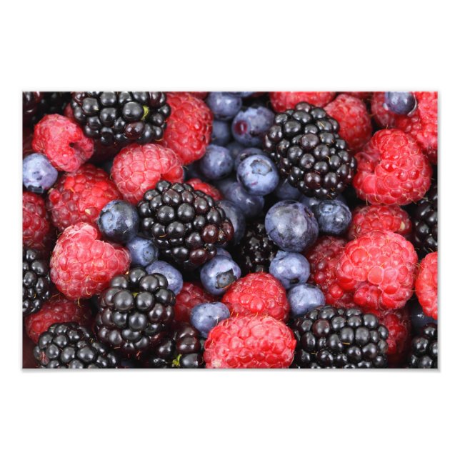 Foto Fondo de frutas del bosque (Frente)