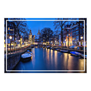 Foto Fondo de pantalla de Amsterdam de noche-67657