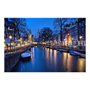 Foto Fondo de pantalla nocturno de Ámsterdam-67657