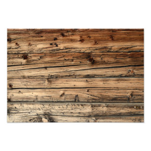Foto Fondo de textura de madera de roble viejo impresa
