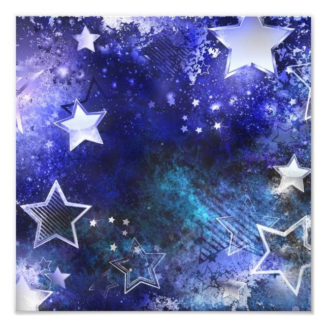 Foto Fondo espacial con estrellas (Frente)