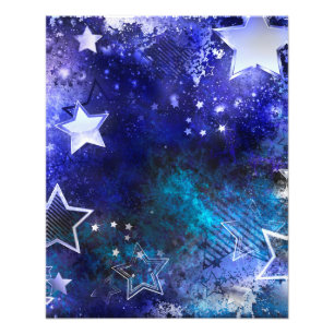 Foto Fondo espacial con estrellas