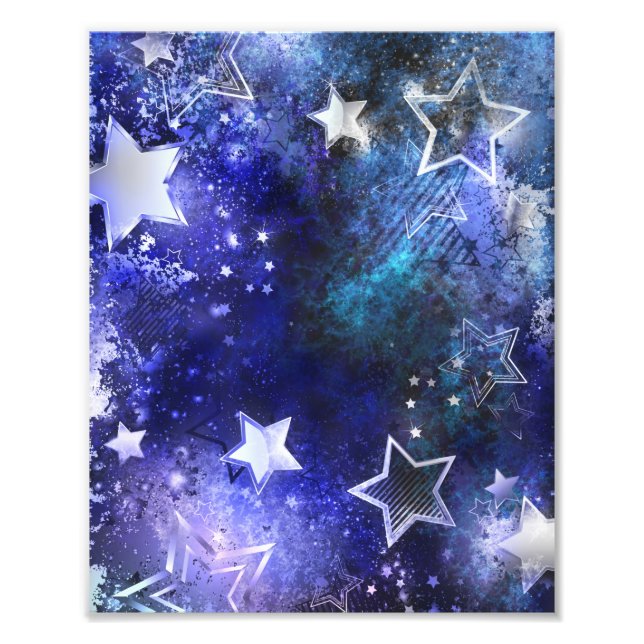 Foto Fondo espacial con estrellas (Frente)
