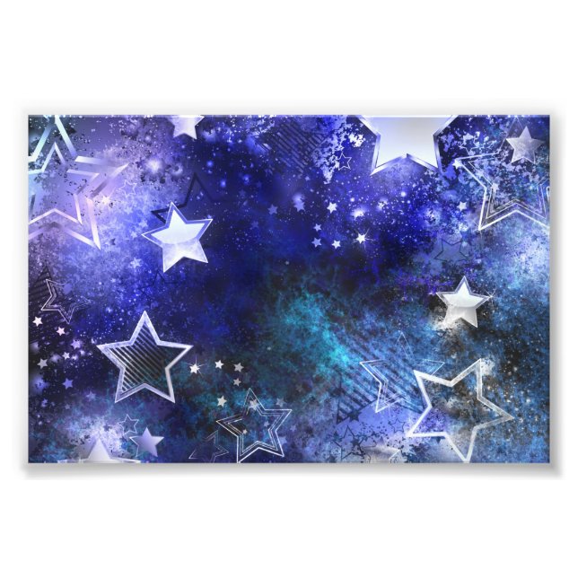 Foto Fondo espacial con estrellas (Frente)
