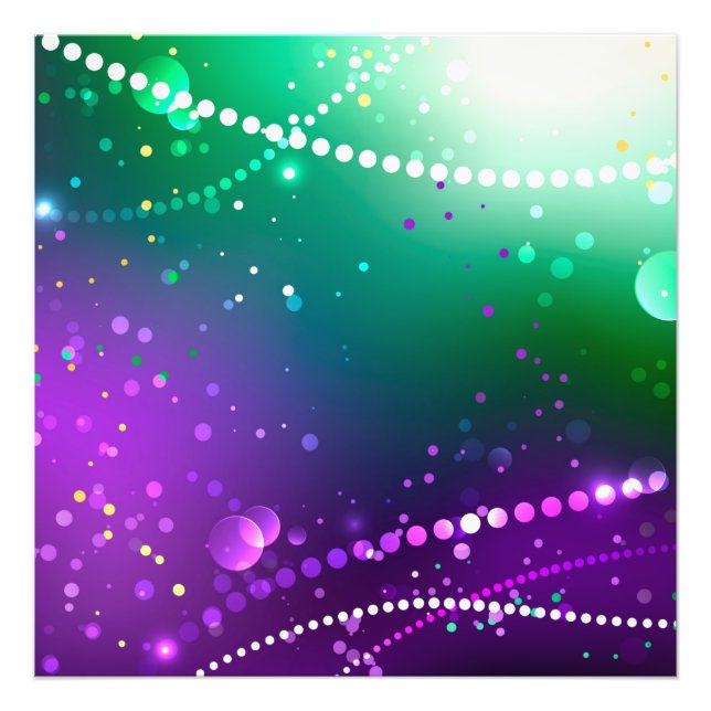 Foto Fondo morado festivo de Mardi Gras (Frente)