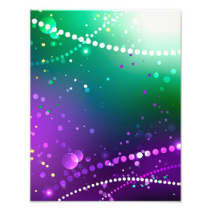 Foto Fondo morado festivo Mardi Gras