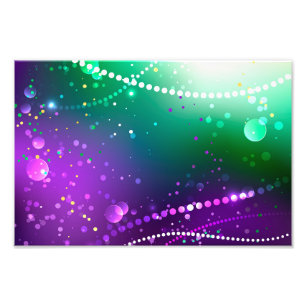 Foto Fondo morado festivo Mardi Gras