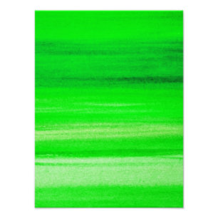 Foto Fondo verde de neón del extracto de la acuarela