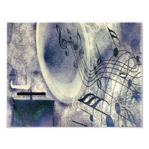 Foto Fonógrafo y música del vintage