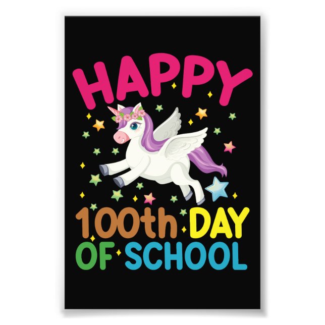 Foto Fórmula Matemática 100 Días De Escuela Profesor De (Frente)