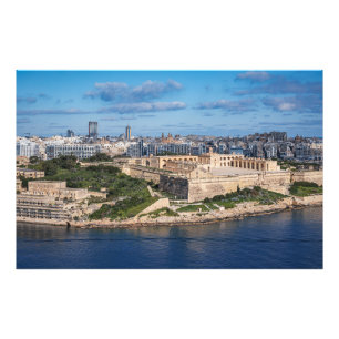 Foto Fort Manoel y Sliema desde La Valeta, Malta