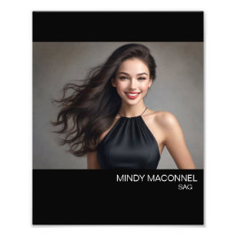 Foto Fotografía de Cabeza de Actor Actriz de Hollywood 