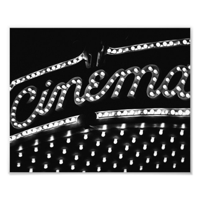 Foto Fotografía de Cinema Marquee (Frente)