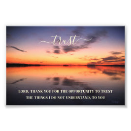 Foto Fotografía de Sunset de Cita Inspiradora de Confia